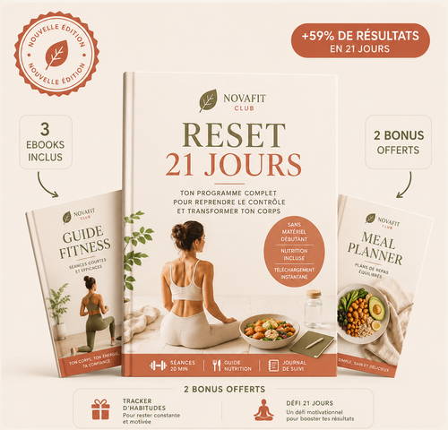 Reprends le contrôle de ton corps en seulement 21 jours.